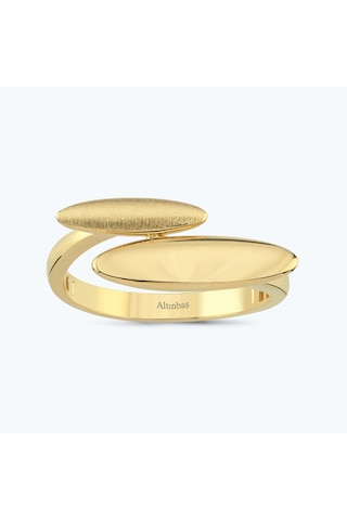 Altınbaş Altın Elips Yüzük Ayz00459-y-24753 Çok Renkli