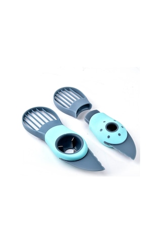 Cbtx Avokado Kesici Çok Fonksiyonlu Meyve Kesme Çukur Açma Cihazı Dilimleyici Tart Soyucu Ayırıcı