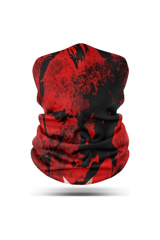 Dair Türk Bayrağı Desenli Boyunluk Bandana Outdoor Balaklava Yüz Maskesi Kafa Bandı