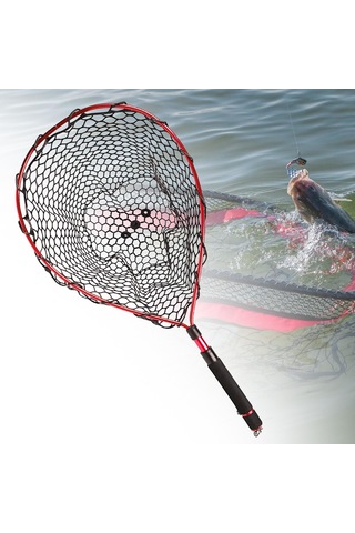 Homyl Balıkçılık Ağı Genişletilebilir Hafif Bas Kırmızı