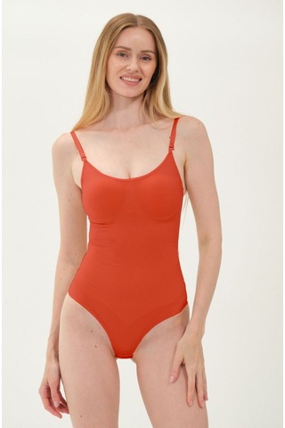 Mistirik Mimola Model 3 Bölge Etkili Örmekumaş Yapılı String Body Kırmızı Renk042 Kirmizi