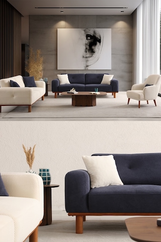 Togo Koltuk Takımı 3+3+1+1 Çok Renkli