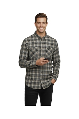Kamer Erkek Kışlık Uzun Kol Çift Cepli Gömlek 4045 Bgl-st04994 Bej