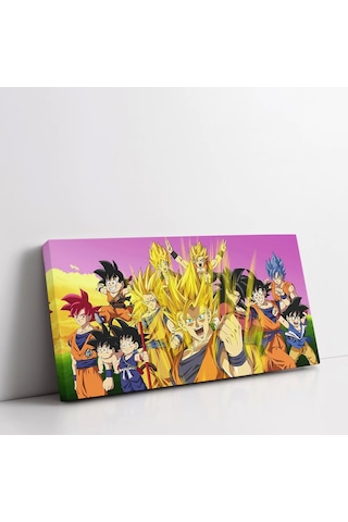 Dragon Ball Toplu Kanvas Tablo