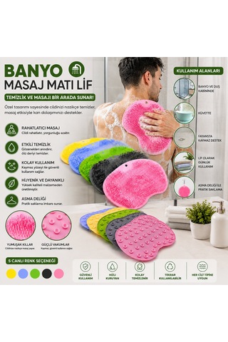 Banyo Masaj Matı 28cm 5639 21 x 21