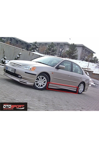 Honda Civic Vtec 2 Marşpiyel Sağ Sol Takım Fiberglass Boyasız