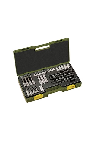Proxxon 23288 Torx Lokma Ve Tornavida Takımı - 36 Parça 1/4" Ve 1/2" Sürücü