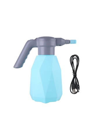 Neevoyu 2l Usb Şarjlı Elektrikli Sprey Sulama Kuşağı - Bahçe Bitkileri, Araba Yıkama, Ev Temizliği İçin Su/sprey Sprayer Mavi