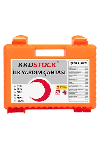 İlk Yardım Çantası, Ecza Dolabı, İş Yeri Tipi Duvara Monte Set