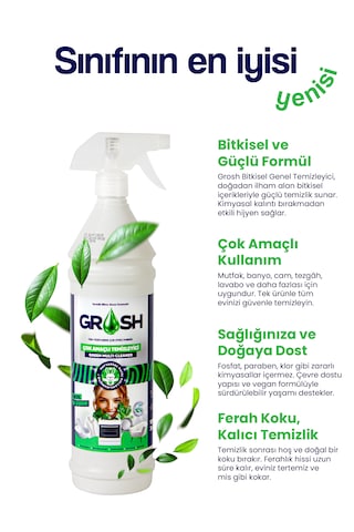Vegan Çok Amaçlı Ultra Güçlü Leke Çıkarıcı Sprey Büyük Boy
