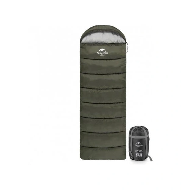 Naturehike U350-s Birleştirlebilir -17 Derece Uyku Tulumu Haki Haki