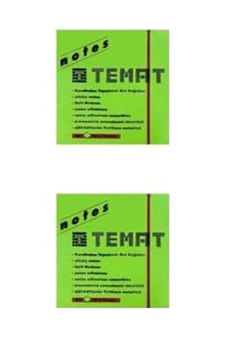 75 X 75 Mm Fosforlu Yeşil Postit - Yapışkanlı Kağıt