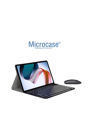 Xiaomi Uyumlu Redmi Pad 10.61 inch Bluetooth Klavye Mouse + Kılıf - BKK6