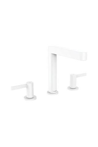 Hansgrohe Finoris Lavabo Bataryası 3 Delikli 160 Bas-Aç Gider Seti İle Beyaz 76034700