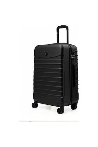 Kabin Boy Valiz 4x2 Teker Siyah-siyah 1168-s Siyah