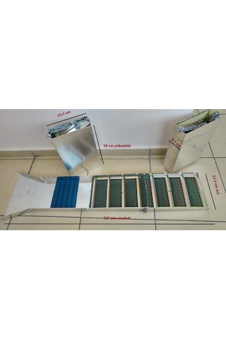 In Mekanik Katlanır Savak Sluice Box Altın Yıkama Ekipmanı