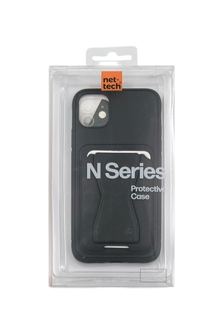 Nettech Apple Uyumlu iPhone 11 Nt-n087 Arka Koruma Kılıf - Siyah Siyah