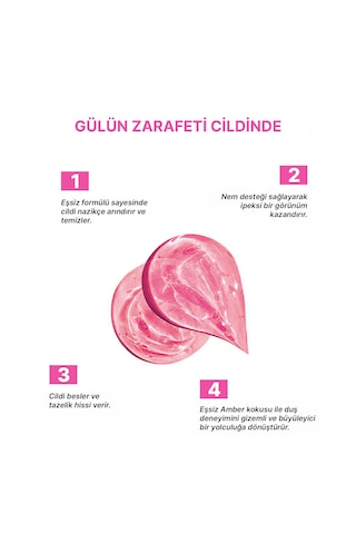 Nemlendirici Ve Besleyici Marvel Rose Duş Jeli 400 Ml