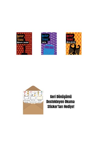 Mahşerin İnsanları + Harran + Alman Ekmeği + Okuma Sticker'ları