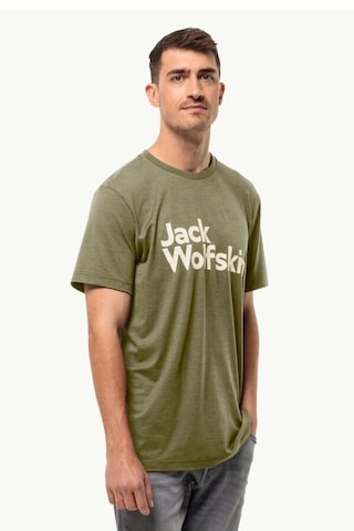 Jack Wolfskin Brand T M Erkek Tişört 1809771tr-yesıl