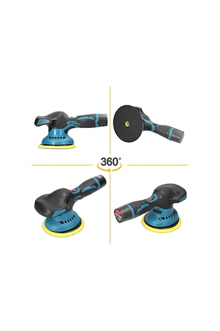 Deko Turkey Orb150 6 Kademe Devir Ayarlı Akülü Polisaj Zımpara