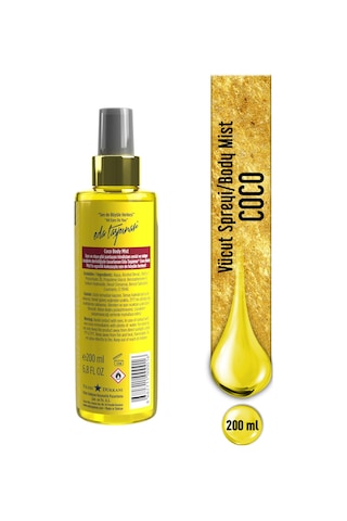 Eda Taşpınar Coco Body Mist Vücut Spreyi 200 ML
