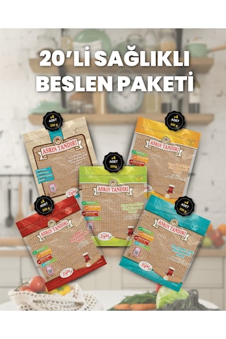 Beslen Paketi 20 Paket Lavaş Tandır Ekmeği
