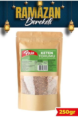 Keten Tohumu 250 Gr Yüksek Lifli Ve Omega-3 Kaynağı