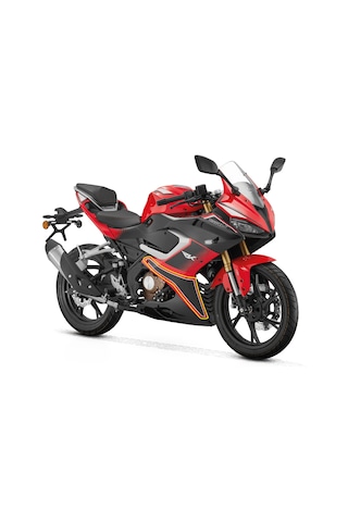 Rks Qj Motor Kırmızı Srk 125r Sağ Alt Sakal Üstü Tasarı
