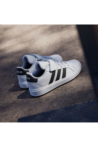 Adidas Grand Court 2.0 El C Unisex Çocuk Spor Ayakkabı Ih5529 Beyaz