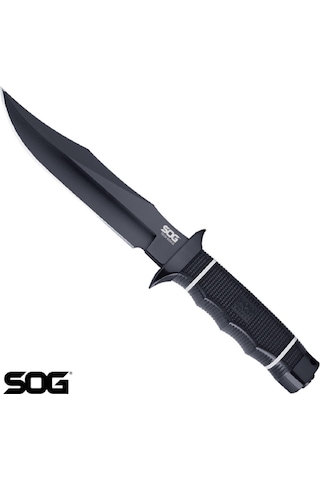 Sog S10b-k Tech Bowie Siyah Kamp Bıçak Siyah