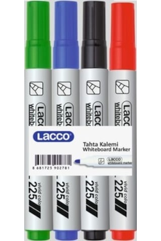 Lacco Tahta Kalemi 4lü Set Çok Renkli