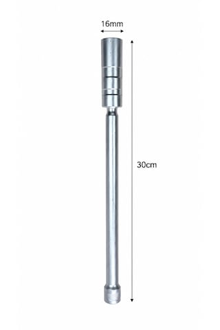 16mm 30 Cm Uzun Buji Lokma Mafsallı