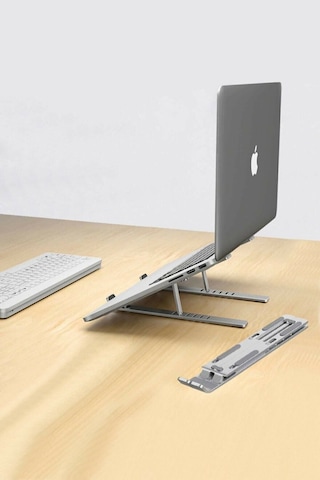 Aleminyum Gri Renk Ayarlı Laptop Apple Uyumlu MacBook Notebook Güncel Senalstore