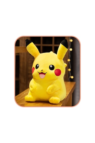Pikachu İthal Lisanslı 30cm Peluş Oyuncak Figür