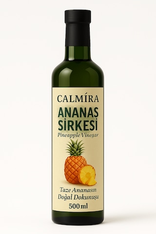 Calmira Ananas Sirkesi Doğal Fermantasyon Pineapple Vinegar 500 Ml