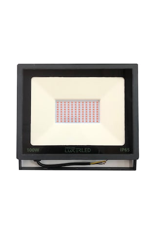 Luxer 100 Watt Kırmızı Led Projektör Kırmızı