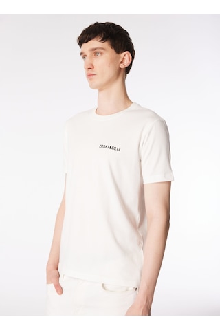 Ko Samui Bisiklet Yaka Baskılı Krem Erkek T-shirt Kmtr S226 Road Craft&co Regular Fıt