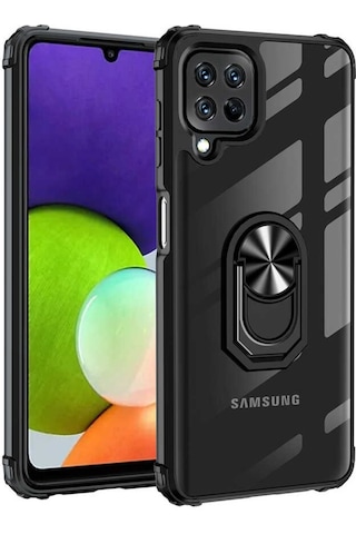 Samsung Uyumlu Galaxy M32 Tam Korumali Yüzüklü Renkli Kenarli Manyetik M 523300673