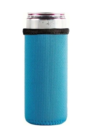 Trendooze Gaojunshop01 Mavi 12oz Soğutucu, Yıkanabilir, Kaymaz, Termal Tutucu Gök Mavisi