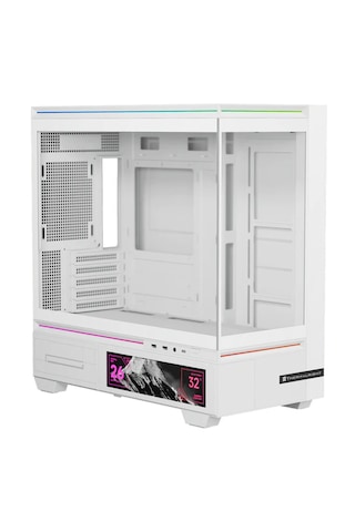Thermalright Tl-m10 Vision White Argb Temperli Cam Mid Tower Matx Gaming Kasa