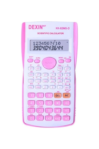 Valkyrie Dexin 240 Fonksiyonlu Çift Satır Bilimsel Hesap Makinesi Beyaz