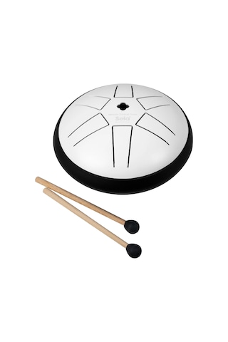 Sela Se351 14cm Melody Tongue Drum Si Majör Pentatonik - Beyaz
