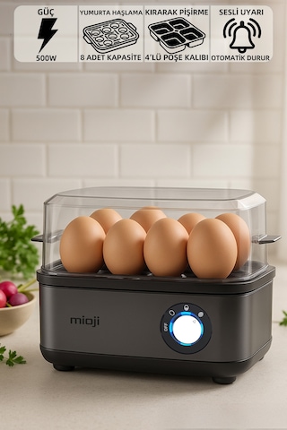 Mioji Mio EG8 500 W Yumurta Pişirme Makinesi