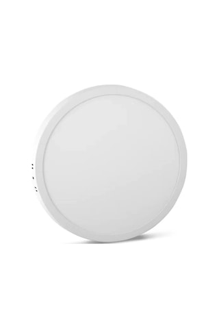 18w Led Panel Yuvarlak Sıva Üst Beyaz 6500k Noas Beyaz Işık