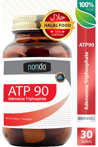 Nondo Atp 90 Adenozin Trifosfat 30 Enterik Tablet