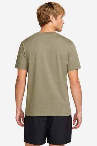 Nike Air Jordan Jumpman Ss Crew Mens Erkek Günlük Tişört Yeşil Yeşil