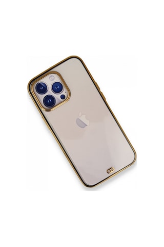 Newface - 594 - Apple iPhone Uyumlu 13 Pro Kılıf Liva Silikon - Csmo-tex - - Siyah