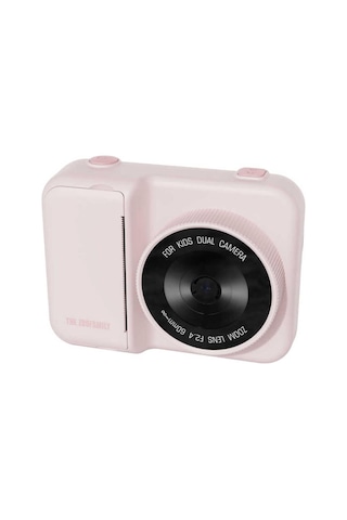 Zoo Family Unicorn P2 Dijital Kamera Ve Fotoğraf Makinesi, Pembe, Çocuklar İçin Dual Kamera