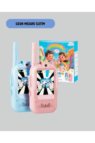 Çocuklar İçin Video Görüşmeli Walkie Talkie Uzun Mesafe -